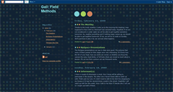 Desktop Screenshot of gailsfieldmethods.blogspot.com