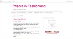 Desktop Screenshot of priscilainfashionland.blogspot.com