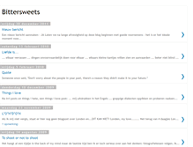 Tablet Screenshot of bittersweet-bittersweets.blogspot.com
