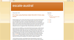 Desktop Screenshot of escale-austral.blogspot.com