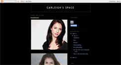 Desktop Screenshot of carleighdriever.blogspot.com