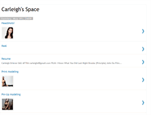 Tablet Screenshot of carleighdriever.blogspot.com