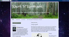 Desktop Screenshot of bridgetsrantsnramblings.blogspot.com