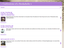 Tablet Screenshot of bookah0lic.blogspot.com