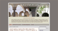 Desktop Screenshot of desdetemplolucero.blogspot.com