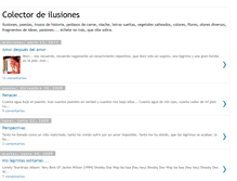 Tablet Screenshot of colectordeilusiones.blogspot.com