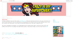 Desktop Screenshot of crazyismysuperpower.blogspot.com