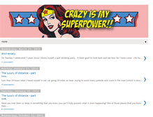 Tablet Screenshot of crazyismysuperpower.blogspot.com