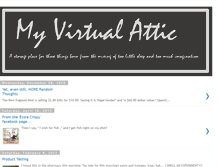 Tablet Screenshot of chrissvirtualattic.blogspot.com
