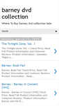 Mobile Screenshot of barneydvdcollectionhot.blogspot.com