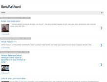 Tablet Screenshot of ibnufathani.blogspot.com