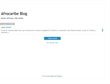 Tablet Screenshot of afrocaribeblog.blogspot.com
