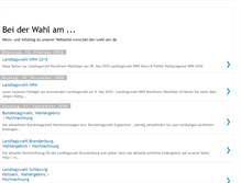 Tablet Screenshot of bei-der-wahl-am.blogspot.com