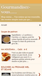 Mobile Screenshot of gourmandisezvous.blogspot.com