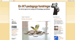 Desktop Screenshot of ikt-pedagog.blogspot.com