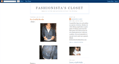 Desktop Screenshot of afashionistascloset.blogspot.com