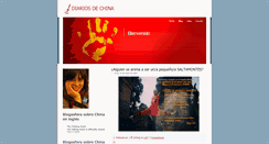 Desktop Screenshot of diariosdechina.blogspot.com