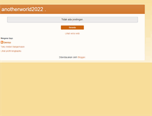 Tablet Screenshot of anotherworld2022.blogspot.com