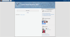 Desktop Screenshot of laehaohanareunion2009.blogspot.com