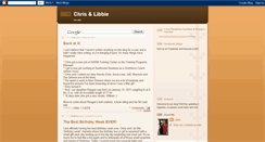 Desktop Screenshot of chrisandlibbie.blogspot.com