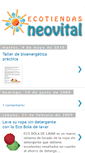 Mobile Screenshot of ecotiendaneovital.blogspot.com