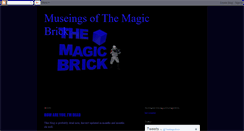 Desktop Screenshot of museingsofthemagicbrick.blogspot.com