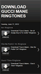 Mobile Screenshot of download-gucci-mane-ringtones.blogspot.com