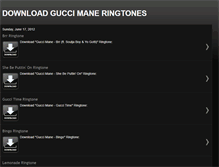 Tablet Screenshot of download-gucci-mane-ringtones.blogspot.com