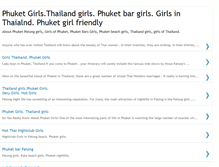 Tablet Screenshot of girlsinphuket.blogspot.com