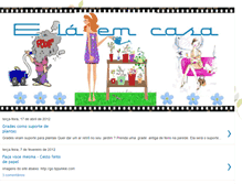 Tablet Screenshot of e-la-em-casa.blogspot.com