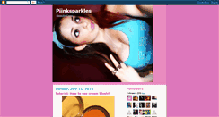 Desktop Screenshot of misspiinksparkles.blogspot.com