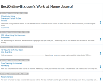 Tablet Screenshot of bestonline-biz.blogspot.com