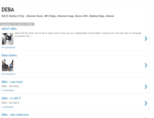 Tablet Screenshot of deba-music.blogspot.com