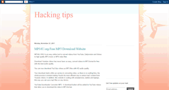 Desktop Screenshot of hackingtipsfordummies.blogspot.com