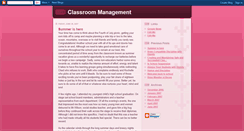 Desktop Screenshot of classroom-management-info.blogspot.com