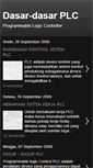 Mobile Screenshot of dasar-dasarplc.blogspot.com