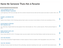 Tablet Screenshot of namemesomeonethatsnotaparasite.blogspot.com