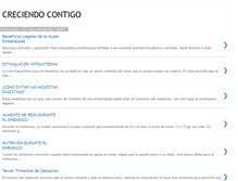 Tablet Screenshot of creciendocontigo9meses.blogspot.com