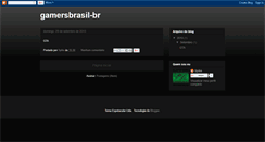 Desktop Screenshot of gamersbrasil-br.blogspot.com