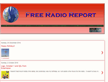 Tablet Screenshot of freeradioreport.blogspot.com