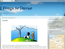 Tablet Screenshot of aforcadodestino.blogspot.com