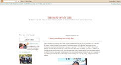 Desktop Screenshot of bestofmylife-kbr.blogspot.com