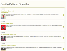 Tablet Screenshot of carrillociclismo.blogspot.com