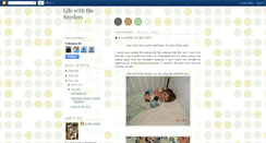 Desktop Screenshot of lifewiththesnyders.blogspot.com