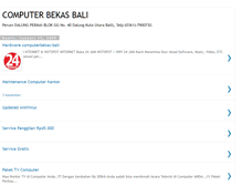 Tablet Screenshot of computerbekas.blogspot.com