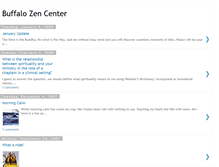 Tablet Screenshot of buffalozencenter.blogspot.com