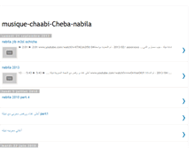Tablet Screenshot of musique-chaabi-cheba-nabila.blogspot.com