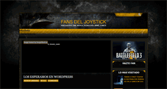 Desktop Screenshot of fansdeljoystick.blogspot.com