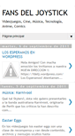 Mobile Screenshot of fansdeljoystick.blogspot.com