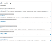 Tablet Screenshot of flourishslist.blogspot.com